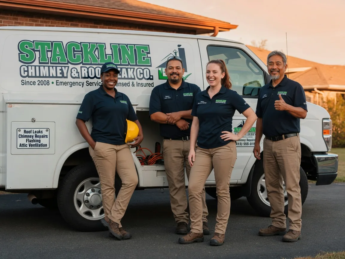 Chimney flashing repair company in Minneapolis, KS